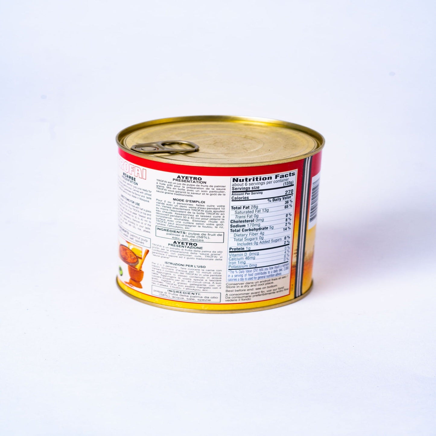 Sauce aux noix de palme Trofai - 800g