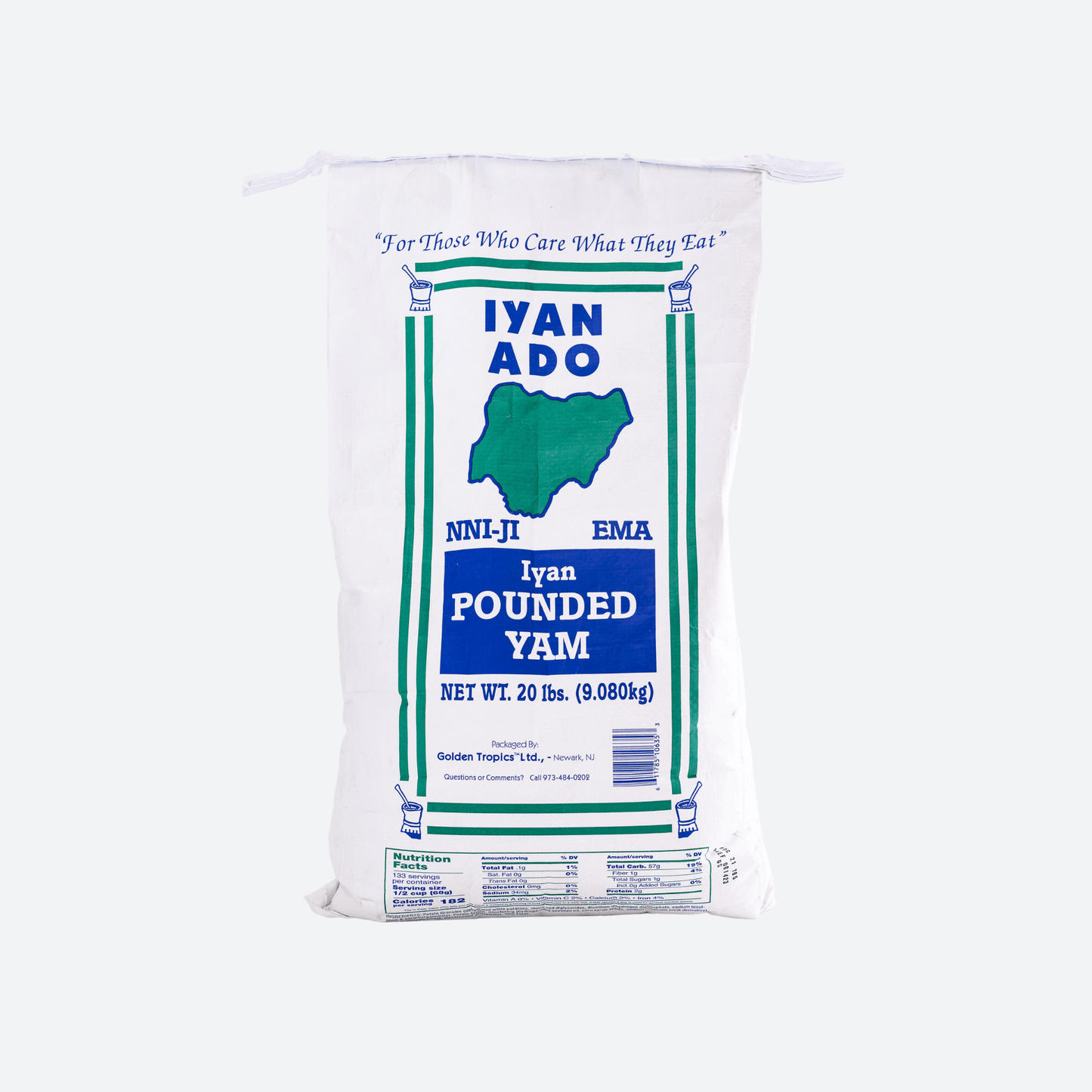 Nni-ji Ema Iyan Ado Boodie - 20lbs