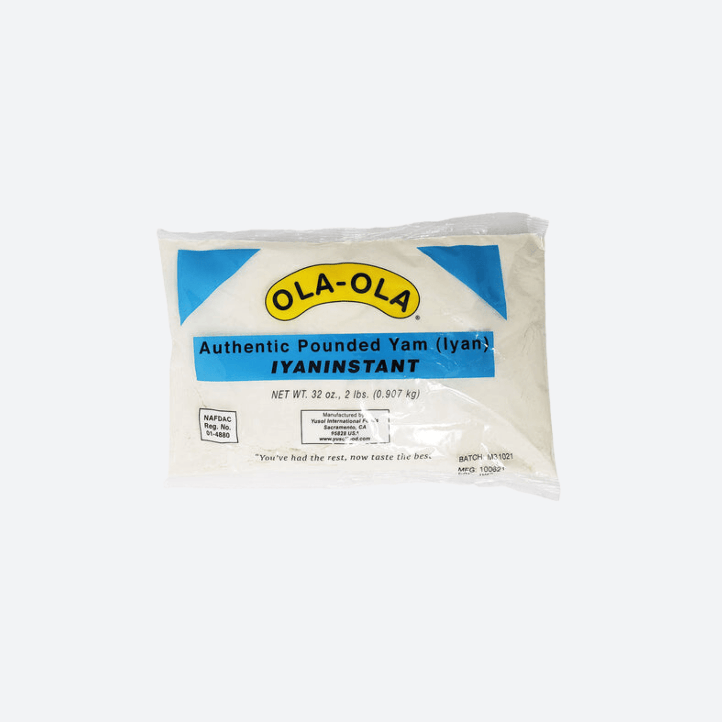 Farine d'igname pilée (Iyan) Ola Ola - 2lbs