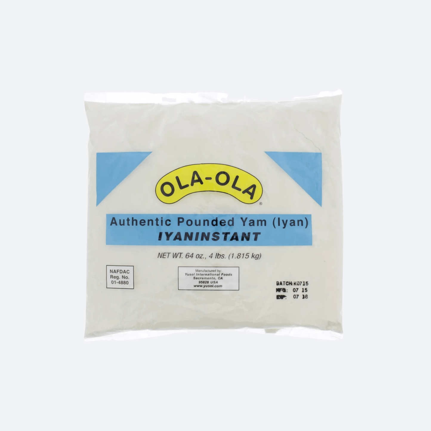 Ola Ola Boodu Nyam (Iyan) Flour - 4lbs