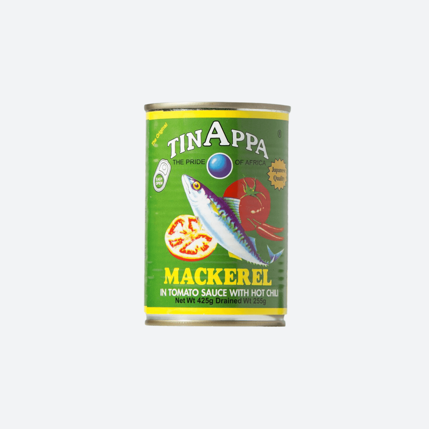 Maquereau Tinappa à la sauce tomate et au piment fort - 425g