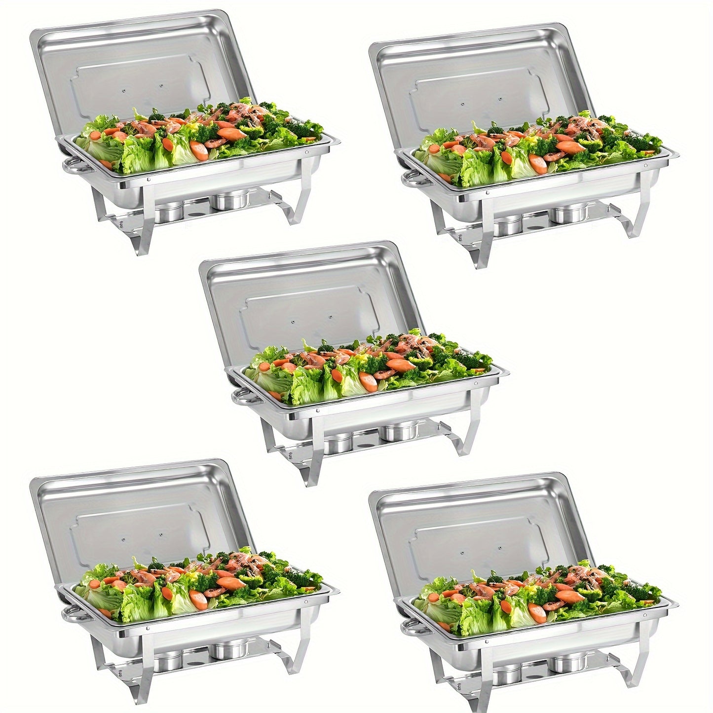 Stainless Steel Chafing Dish Set - 8QT