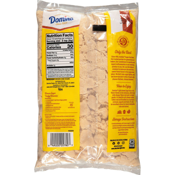 Domino Light Brown Sugar - 32oz (2lbs)