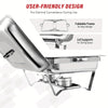 Load image into Gallery viewer, Stainless Steel Chafing Dish Set - 8QT