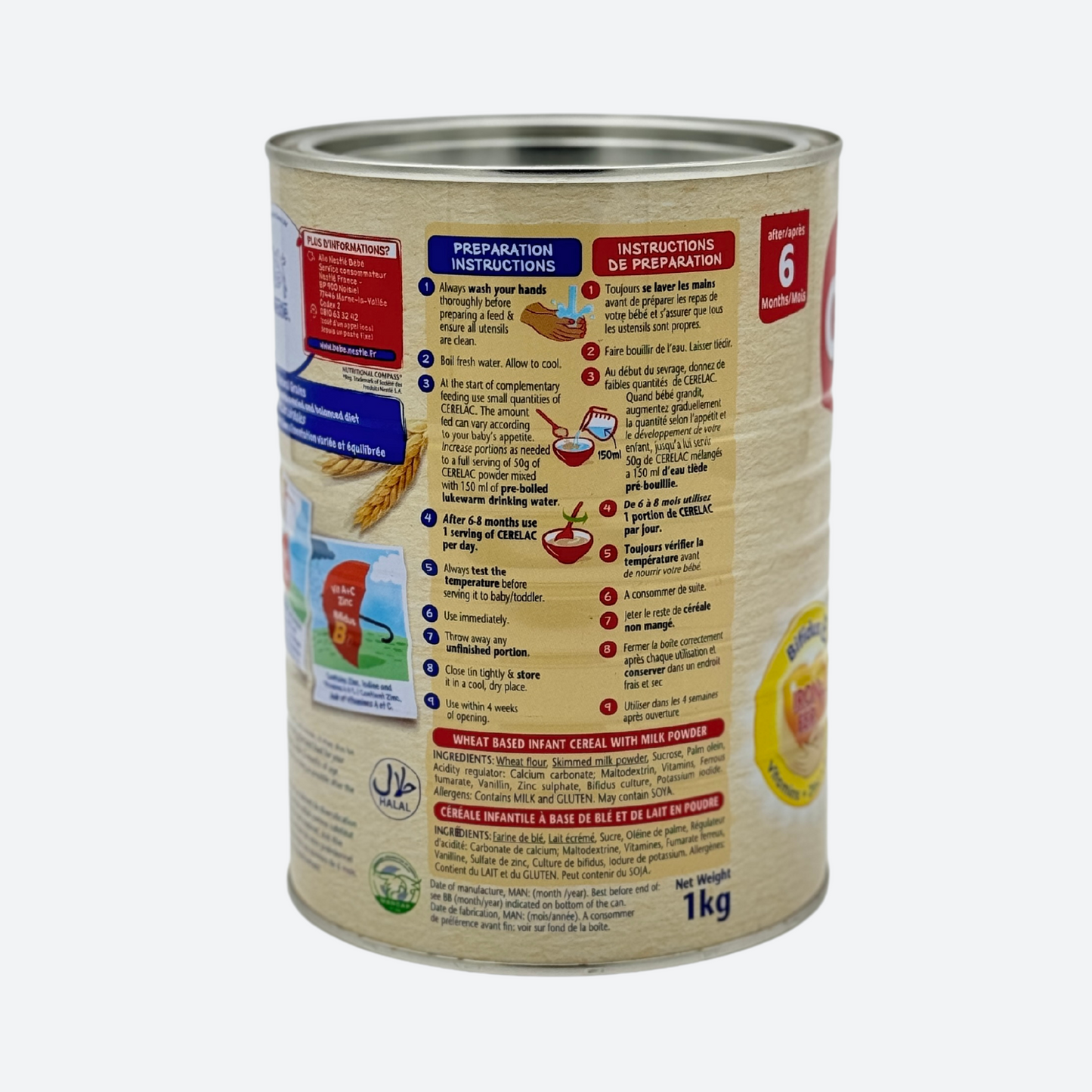 Nestle Cerelac Aburoo ne Nufusu - 1kg
