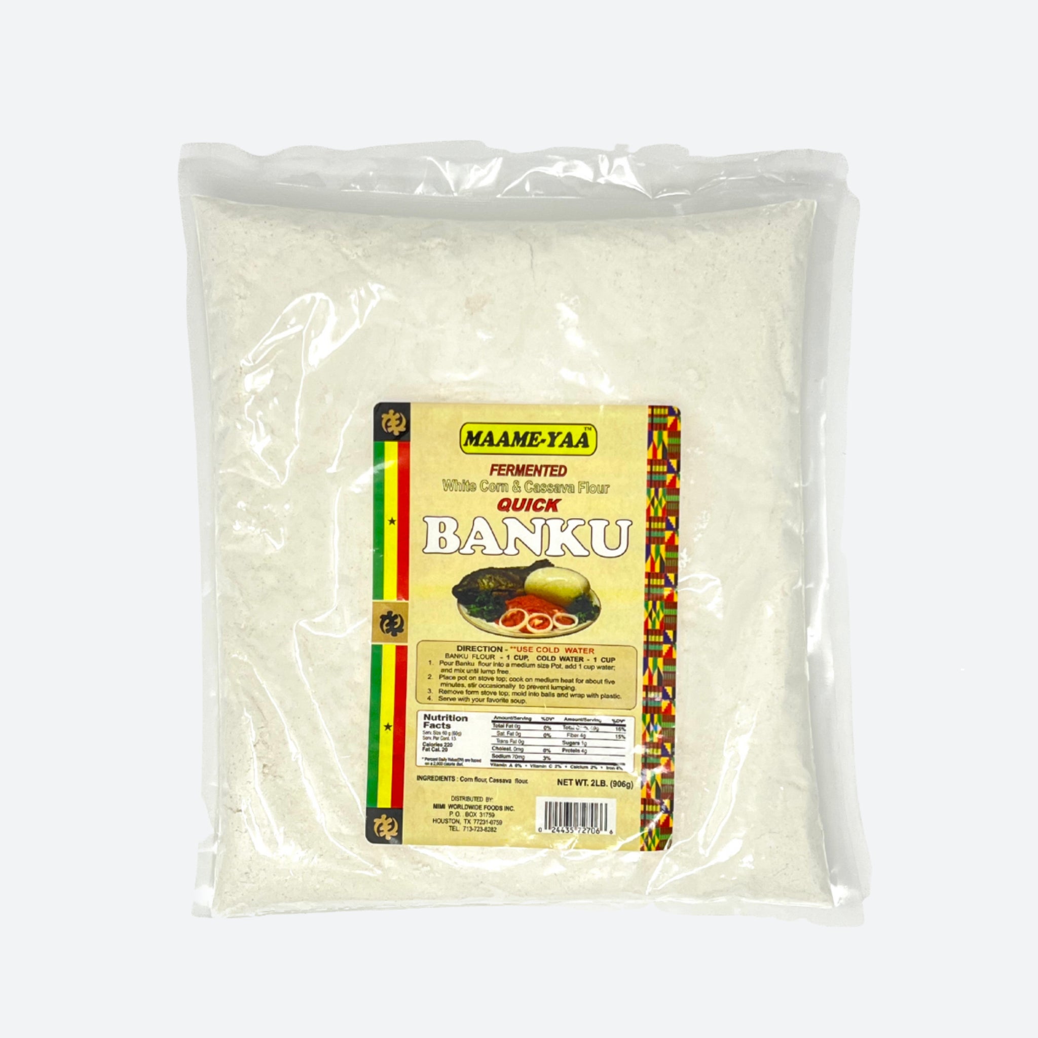 Maame-Yaa Quick Banku - 2lbs (906g)