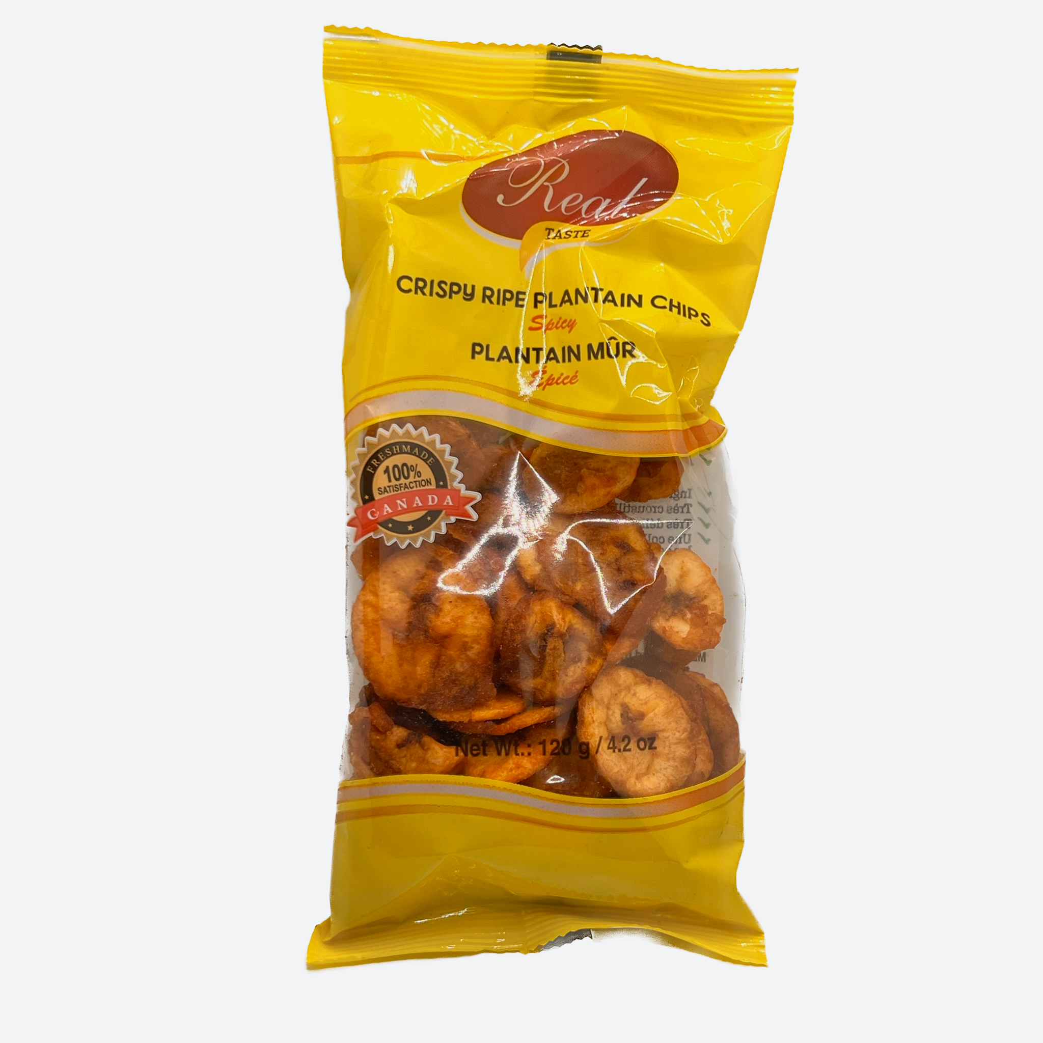 Real Snacks Spicy Plantain Chips - 125g