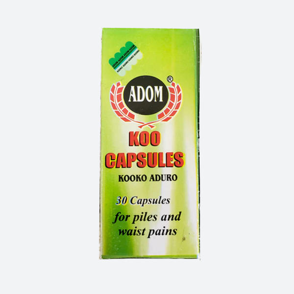 Adom Kooko Aduro Capsules - 30 Caps