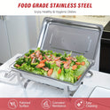 Stainless Steel Chafing Dish Set - 8QT
