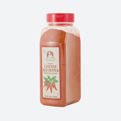 Piment de Cayenne rouge Chef's Quality - 453 g (16 oz)