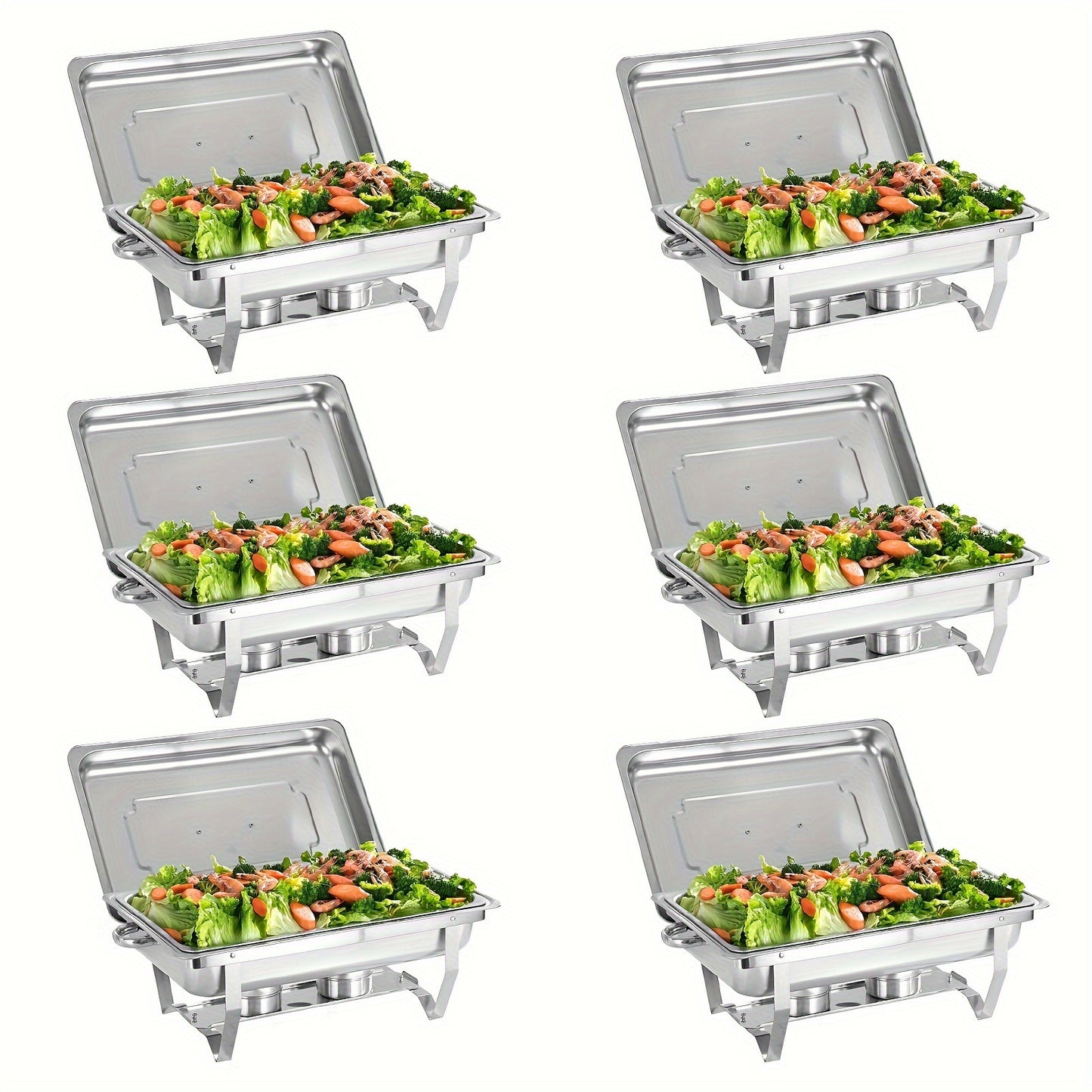 Stainless Steel Chafing Dish Set - 8QT