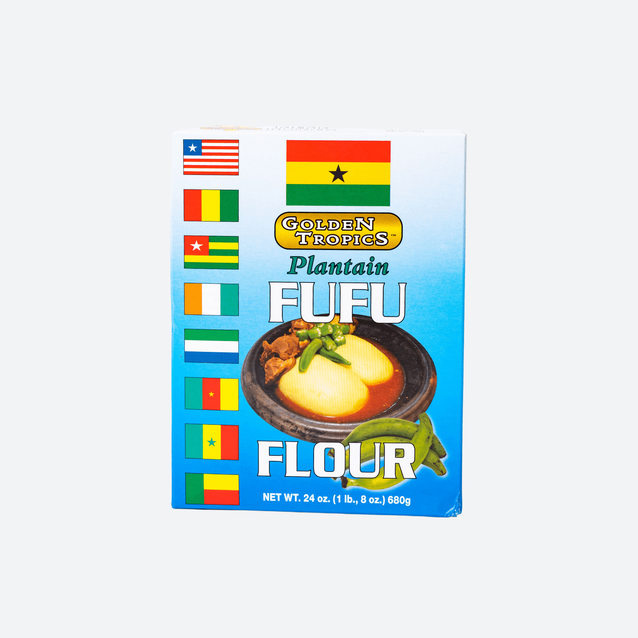 Golden Tropics Plantain Fufu Flour - 24oz