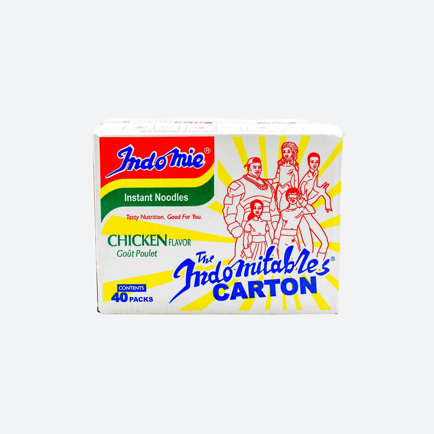 Nouilles instantanées Indomie saveur poulet - 40 paquets