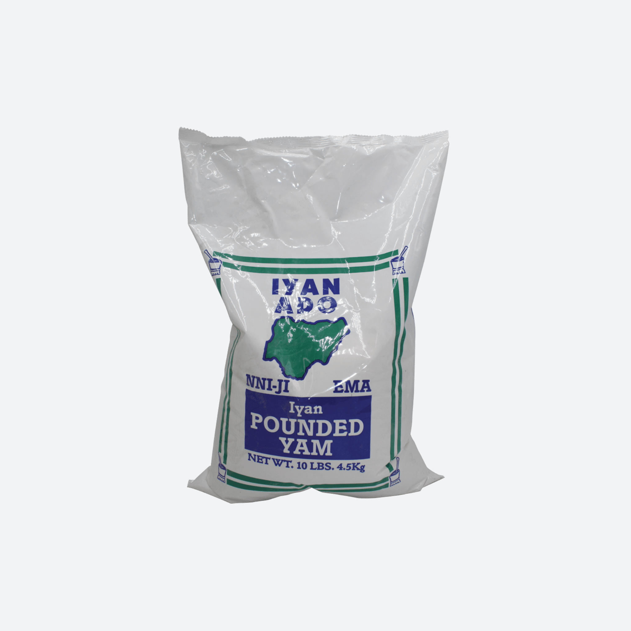 Nni-ji Ema Iyan Ado Pounded Yam - 10lbs