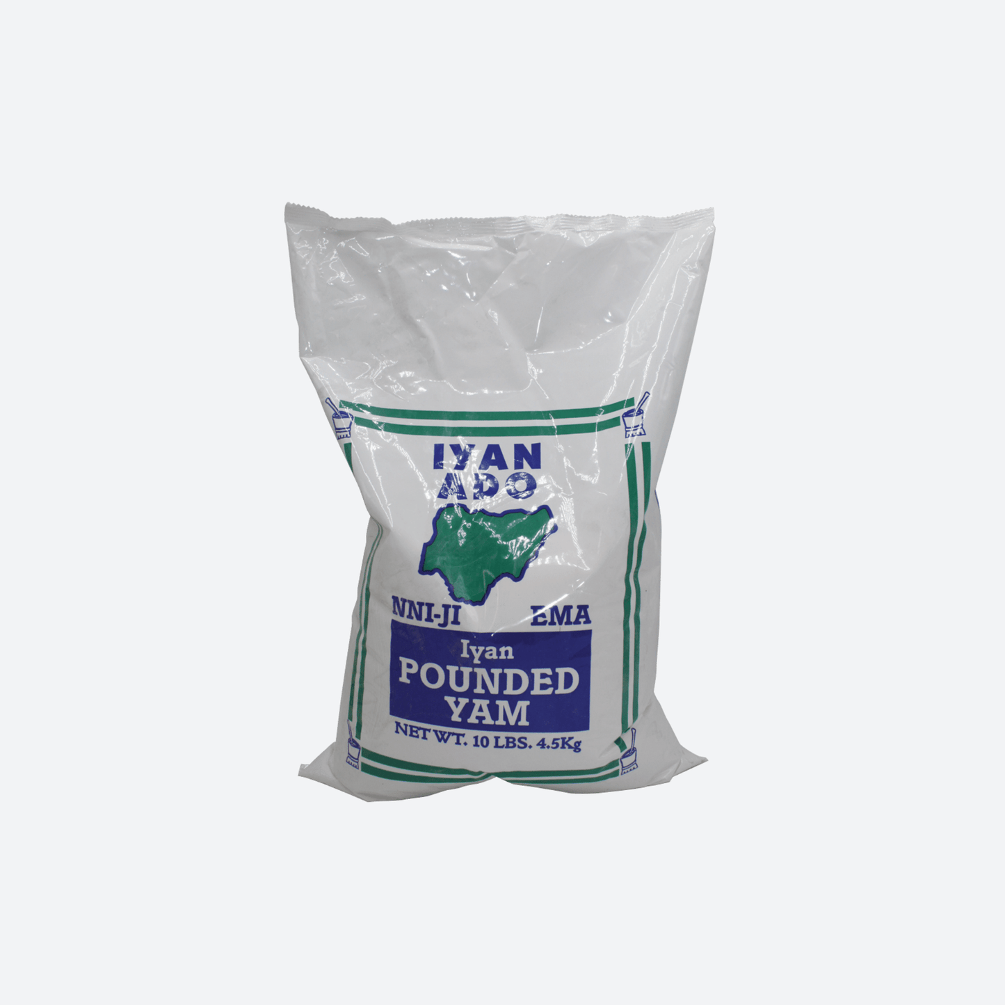 Nni-ji Ema Iyan Ado Pounded Yam - 4,5 kg