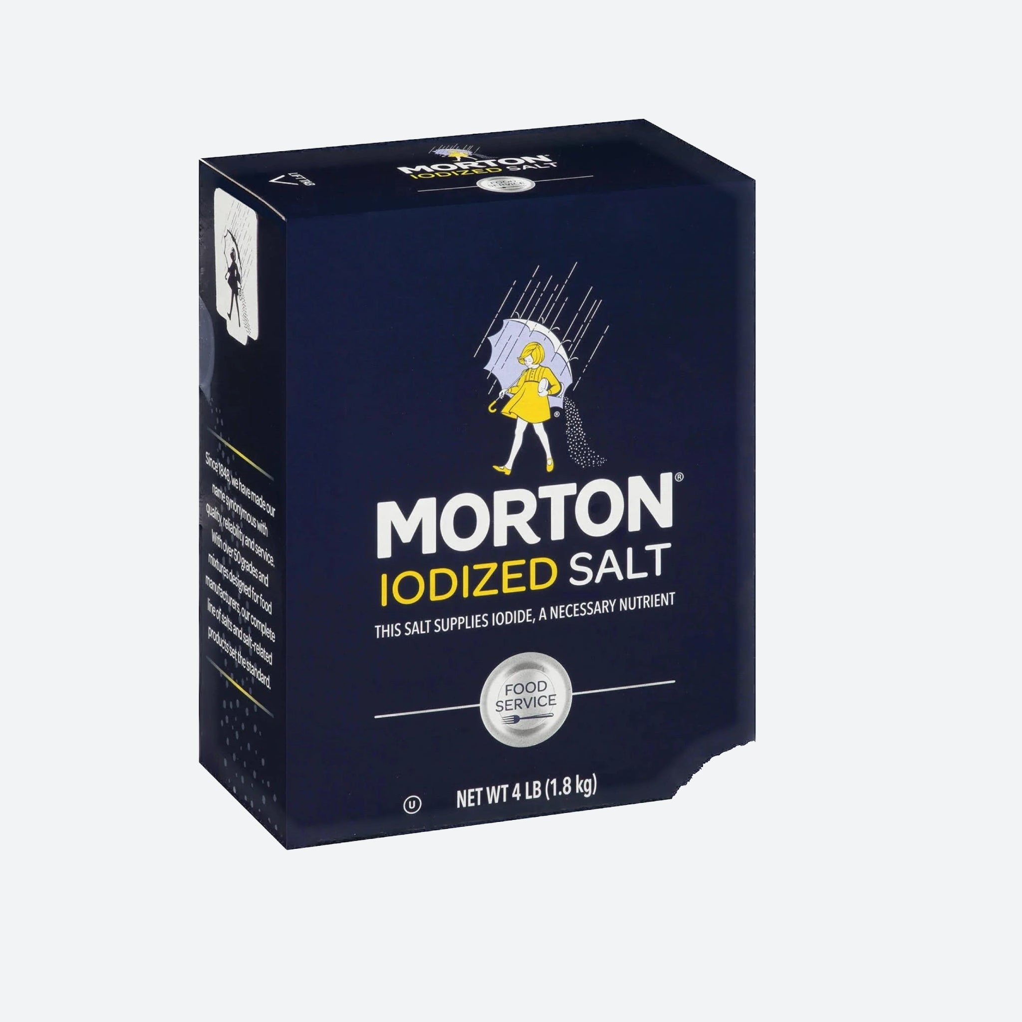 Morton Iodized Salt - 4lbs (1.8kg)
