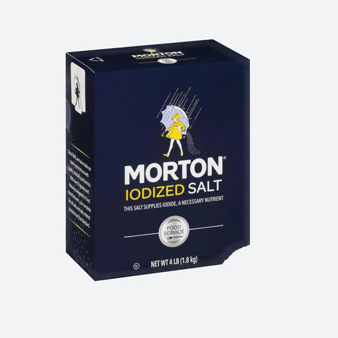 Sel iodé Morton - 1,8 kg (4 lb)