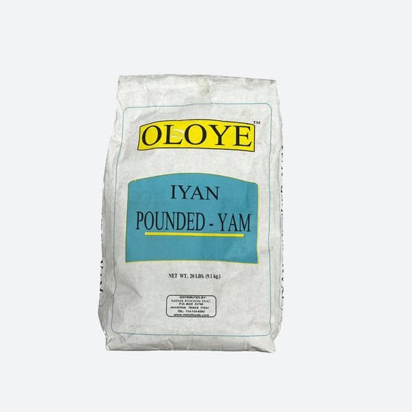 Oloye Iyan Ado Pounded Yam - 20lbs