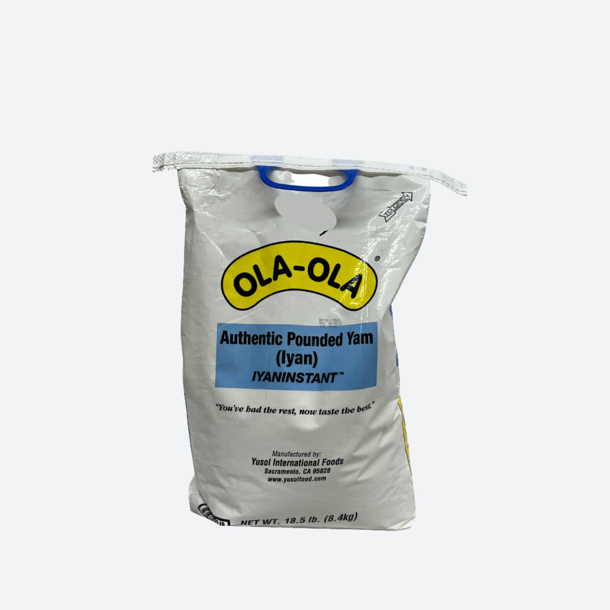 Ola Ola Pounded Yam (Iyan) Flour - 18.5lbs