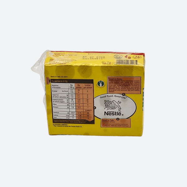 Maggi Chicken Flavour - 60 x 10g tablets