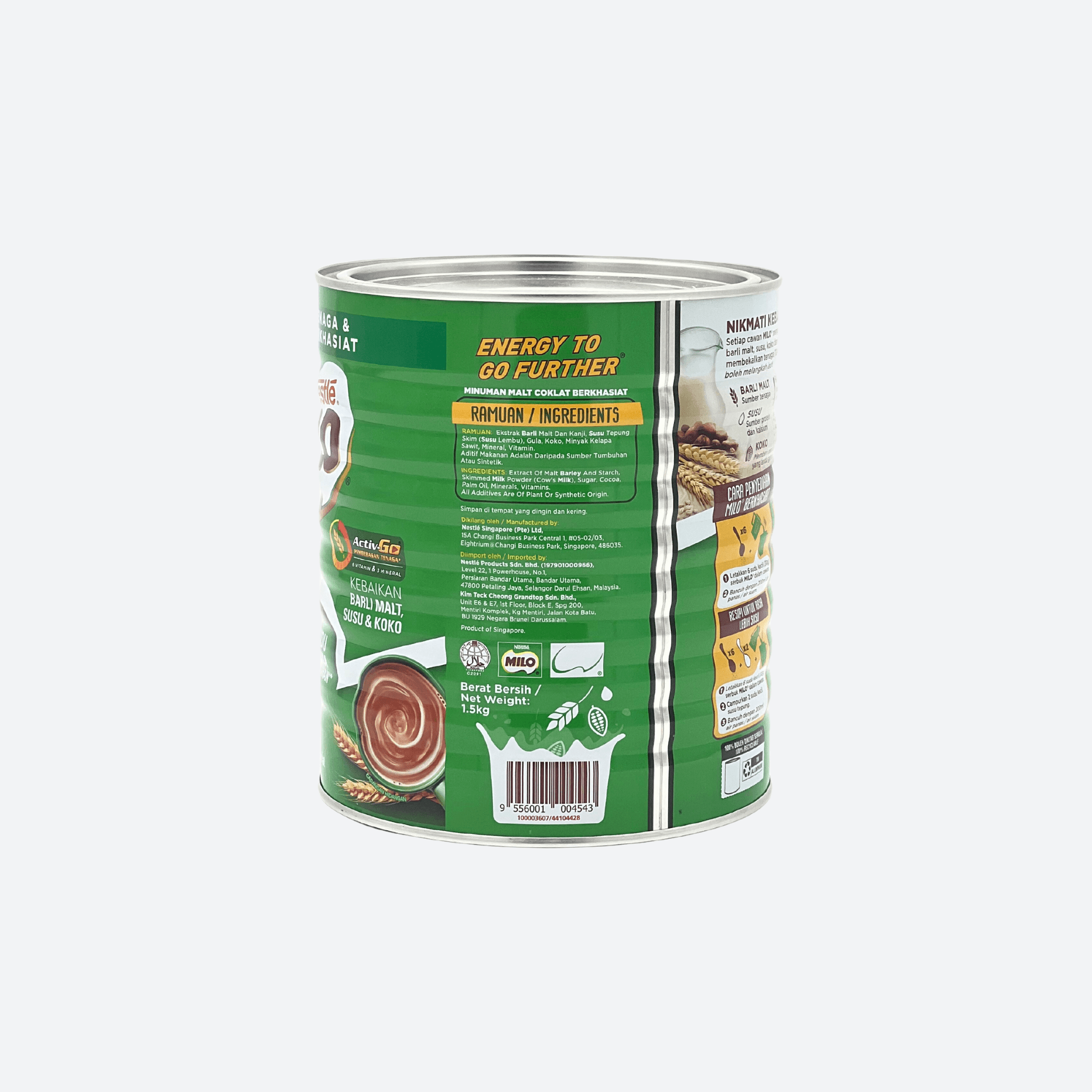 Nestle Milo - 3.7lbs (1.4kg)