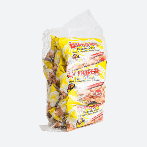 Nkatie Burger Peanuts Snack - Pack of 12