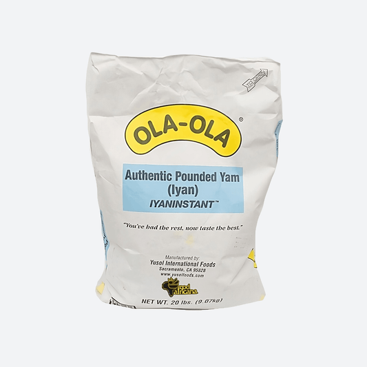 Ola Ola Pounded Yam (Iyan) Flour - 20lbs