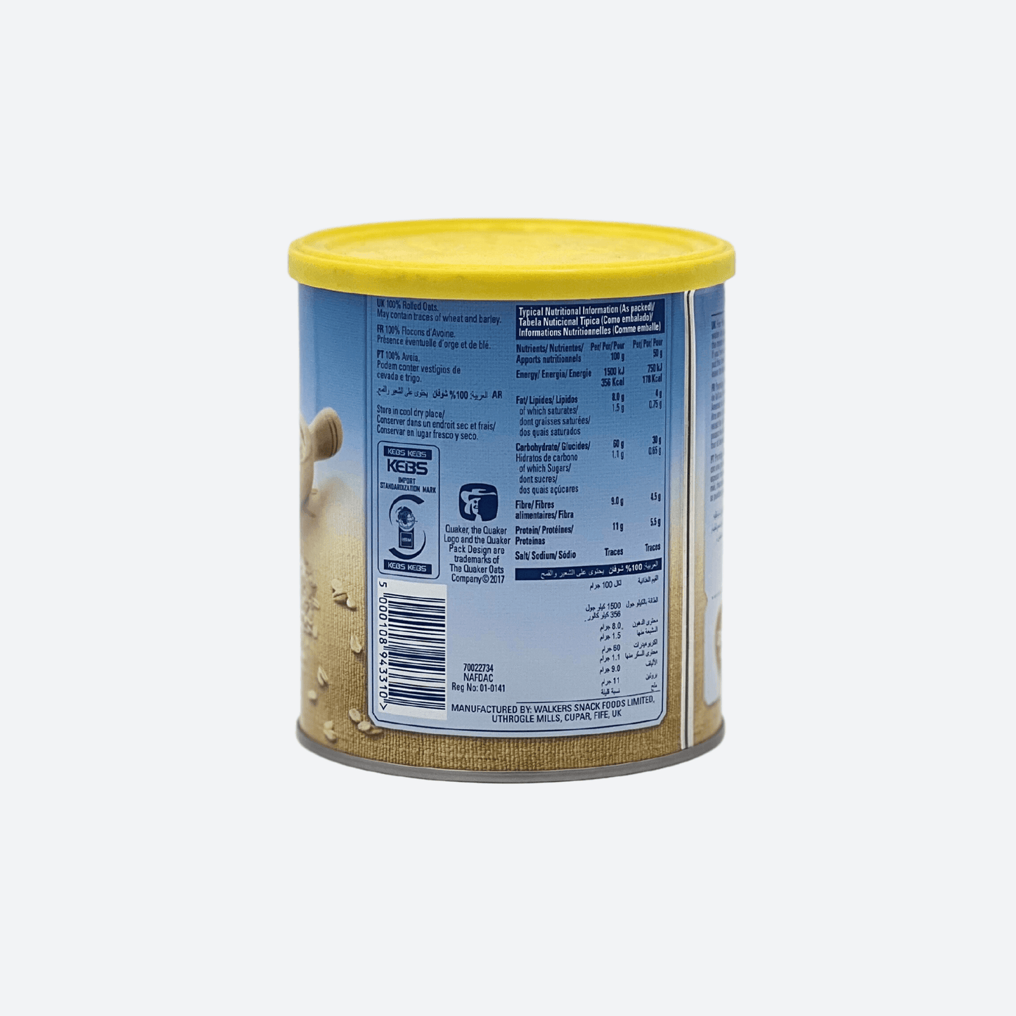 Quaker White Oats - 500g