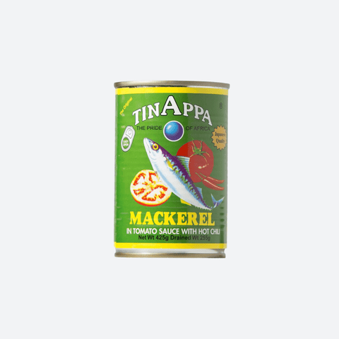 Tinappa Mackrel a Wɔde Tomatosafoɔ ne Bɔbe Fufuo Ayɛ - 425g