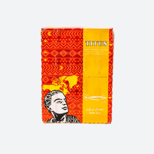 Titus Sardines Spicy - Box (Pack of 100)