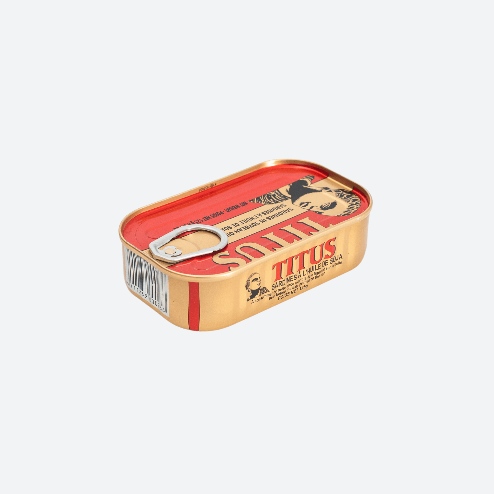 Titus Sardines - 125g (4 3/8 oz)