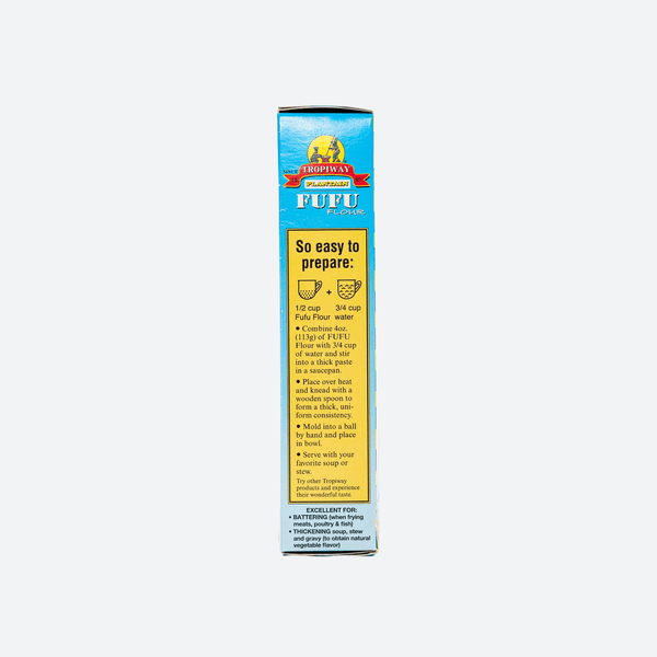 Tropiway Plantain Fufu Flour - 24oz