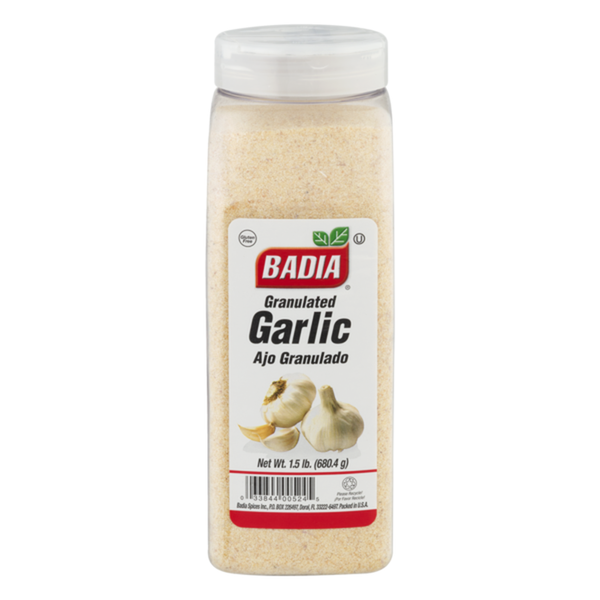 Badia Granulated Garlic - 1.5lbs